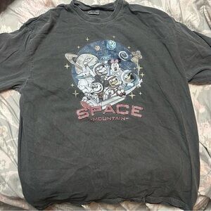 Comfort Colors unisex Space Mountain Gray T-Shirt